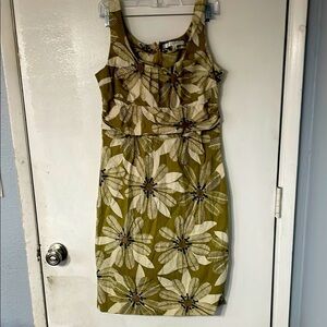 Nougat London Floral Olive Dress